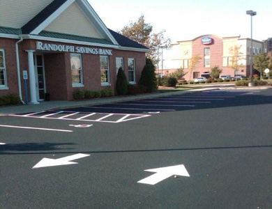 Allstate Sealcoating Gallery Line Striping Sealcoating
